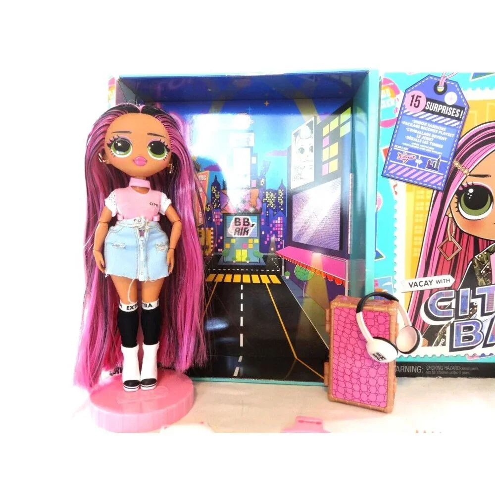 OMG LOL Surprise OMG World‎ Travel SUNSET 9” Doll With Accessories